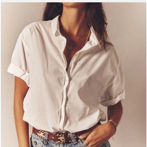 Xinera Tops - XiRENA White Channing Shirt